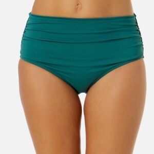 Anne Cole NWOT 20W Convertible High Waist Shirred Bikini Bottoms